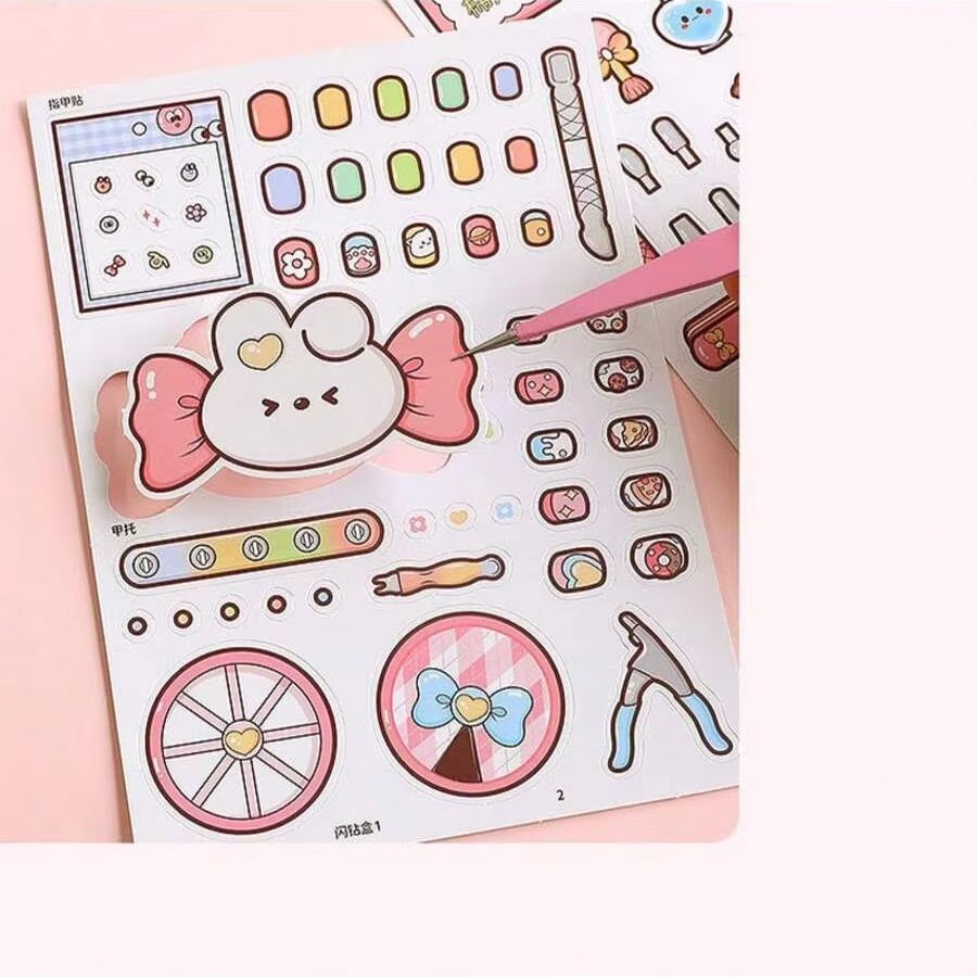 Pink Children DIY Nail Salon Q - Art Craft 4 Years Old ulasan dan harga