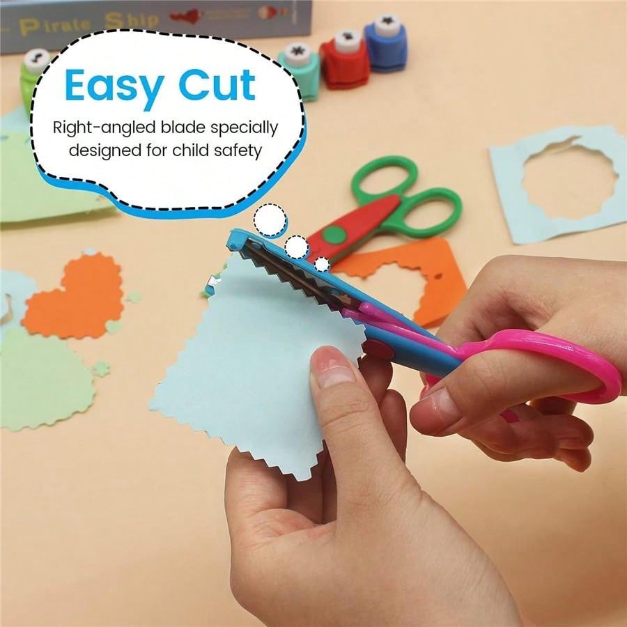 Child Safety Scissors Set 6 Pi - Art Craft 4 Years Old ulasan dan harga