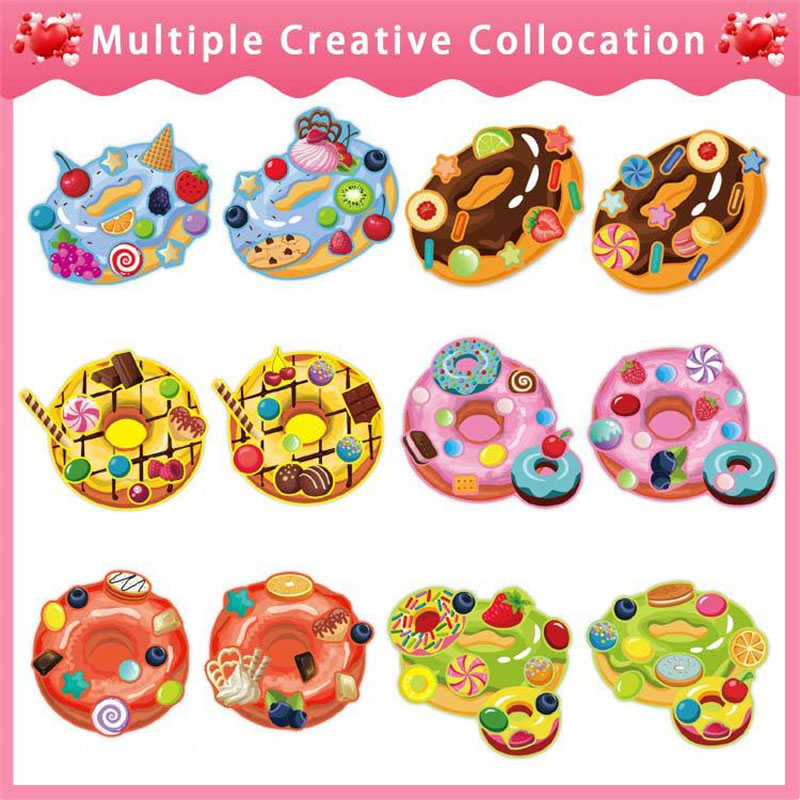 Make a Face Donut Stickers for - Art Craft 4 Years Old ulasan dan harga